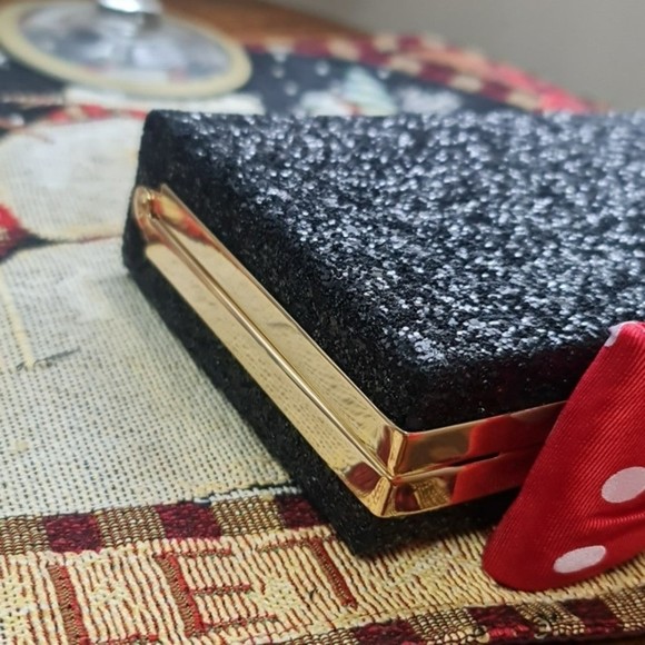 Authentic Minnie Mouse Kate Spade NY Crossbody Clutch NWTs - Picture 5 of 12